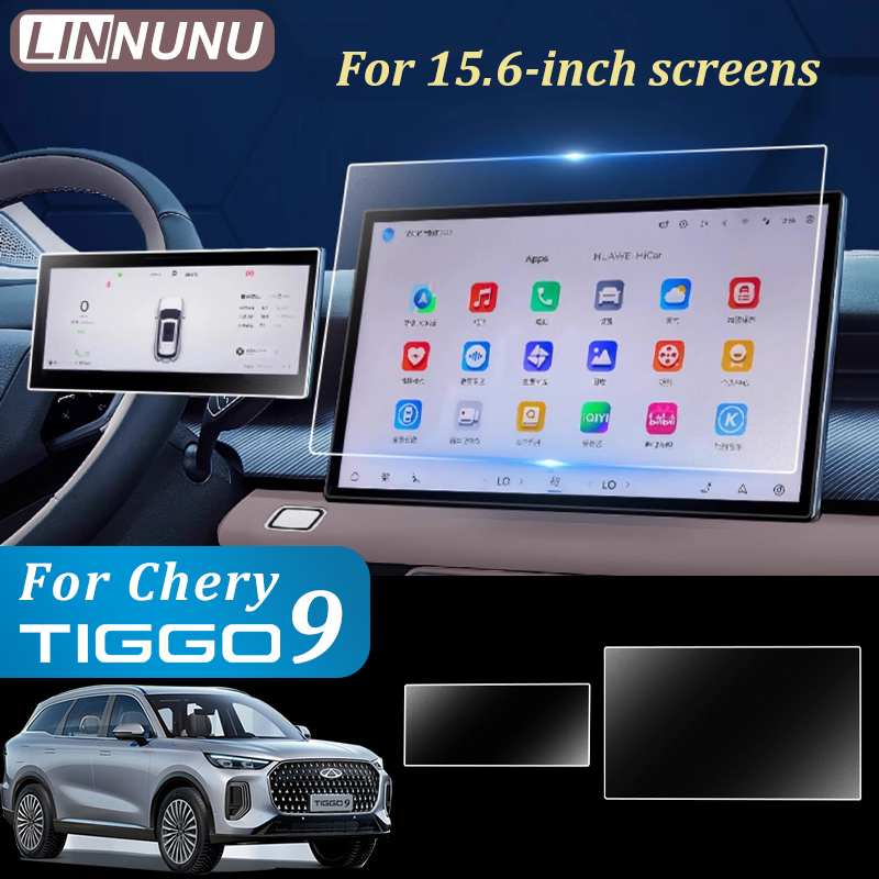 Glass Protector Auto - LINNUNU 15.6'' Para Chery Tiggo 9