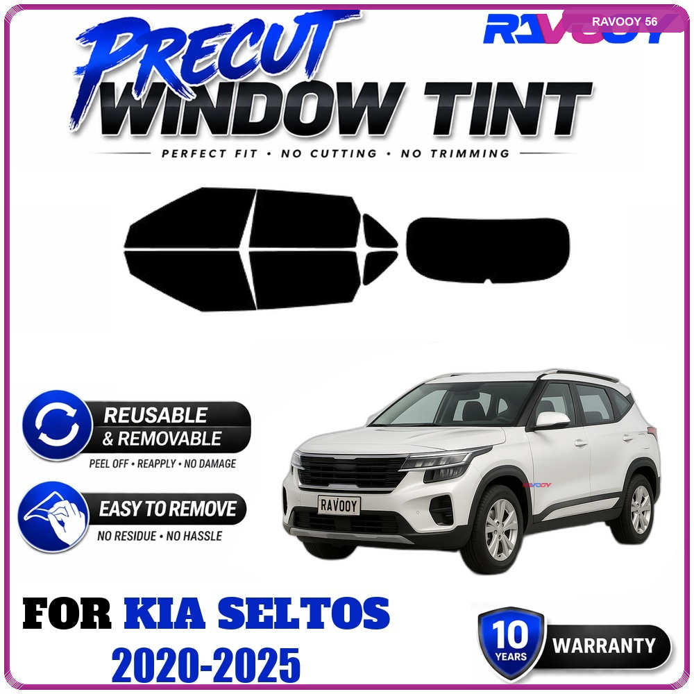 Air Bubble Remover - Película de Protección Solar Precortada RAVOOY,