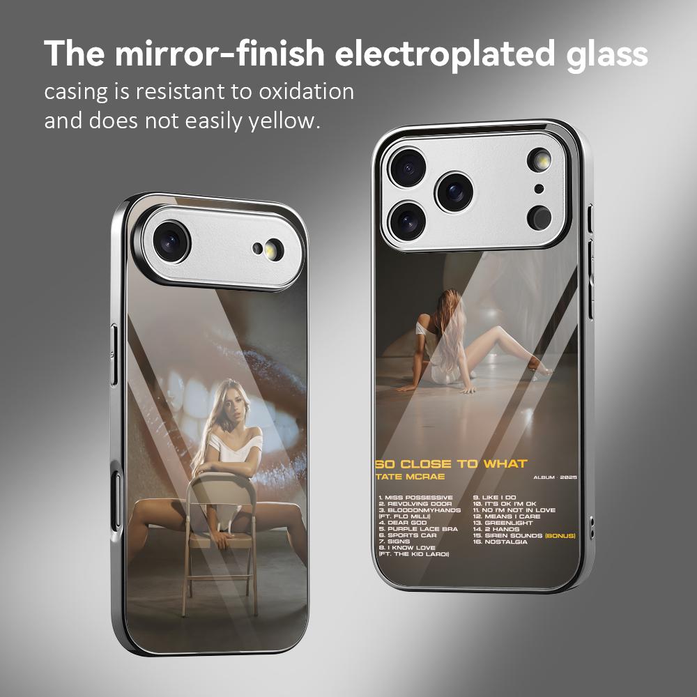 Apple Iphone 15 Pro Max - Funda para Teléfono Singer T-Tate McRae