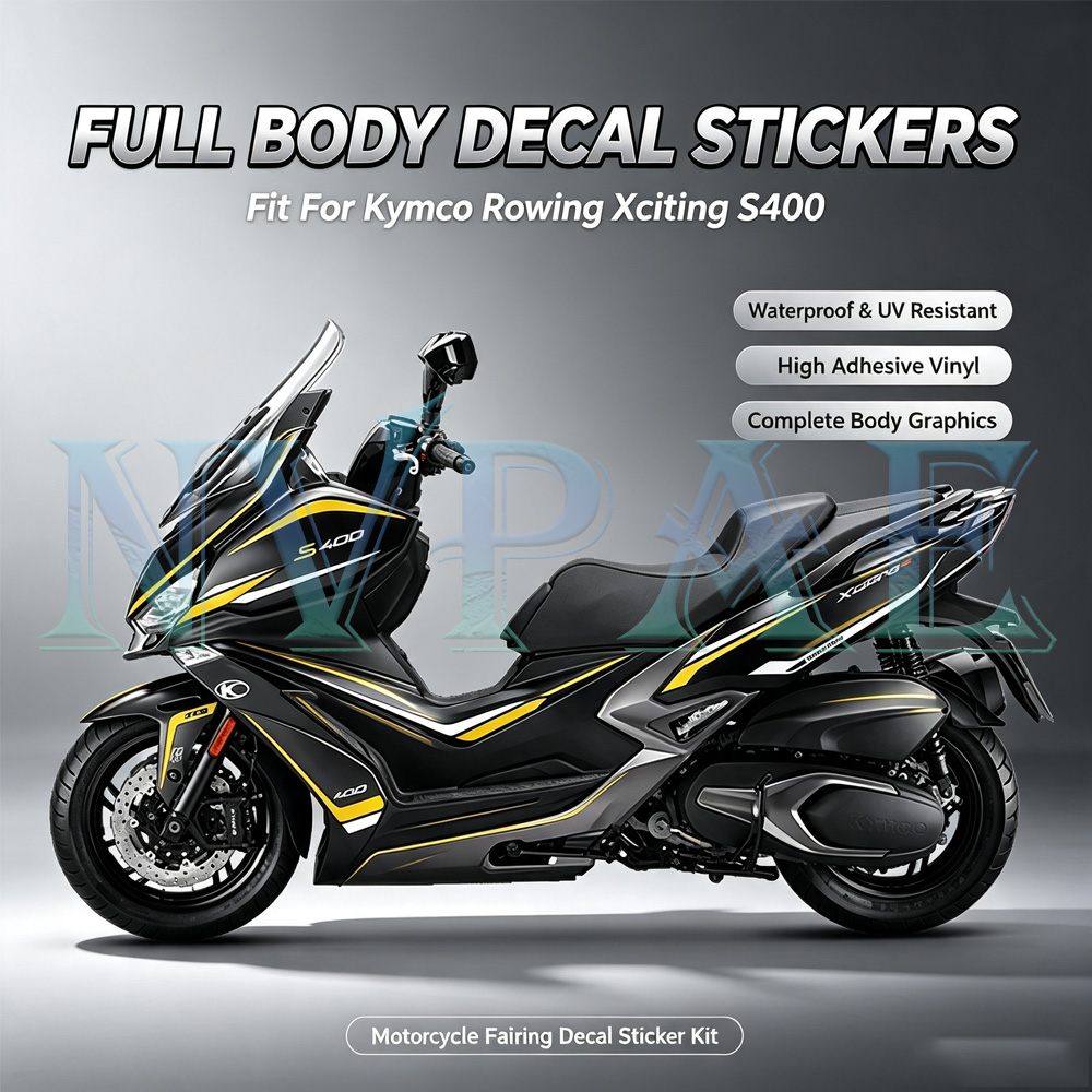 Full Cover Adhesive - Kit de Gráficos para Motocicleta Kymco
