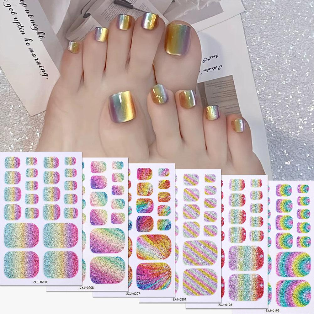 Full Cover Adhesive - Pegatinas de Gel Autoadhesivas con Brillo