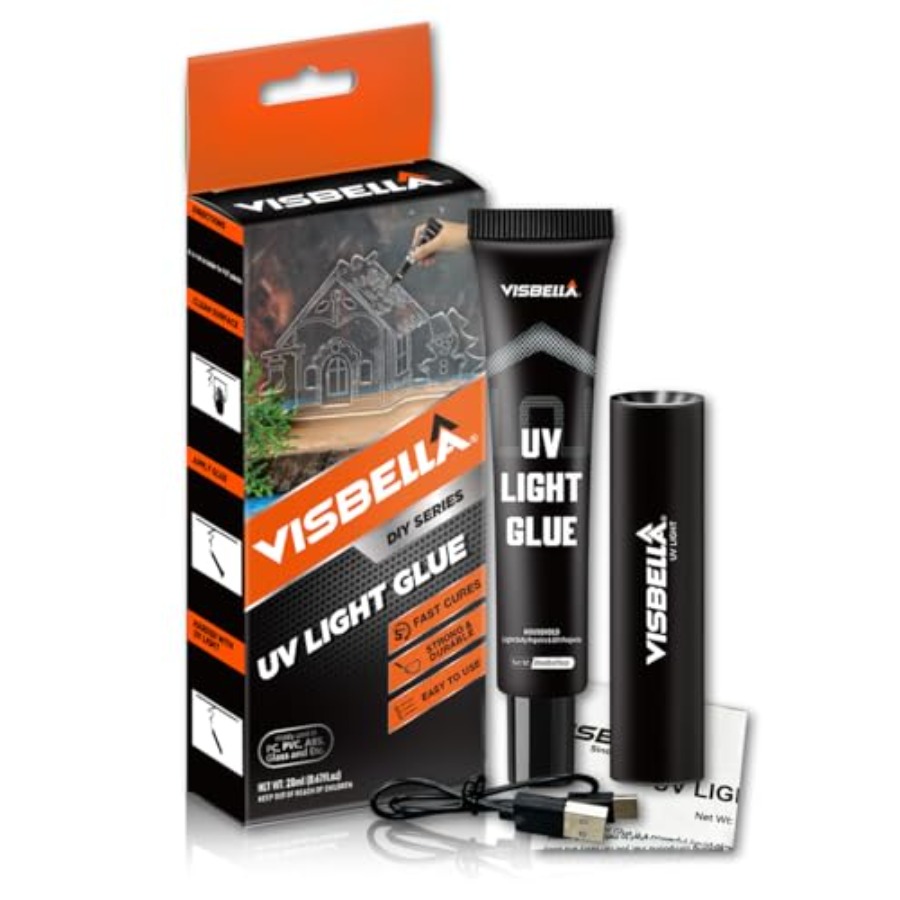 Kit de Resina Adhesiva con Luz - Liquid Uv Glue Kit reseña y precio