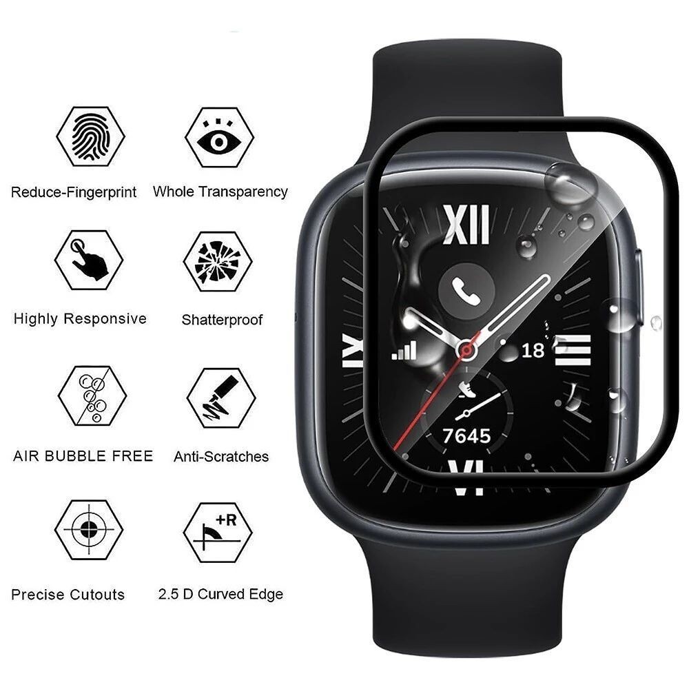 1-5PCS Película Suave de TPU p - Smartwatch Screen Film reseña y precio
