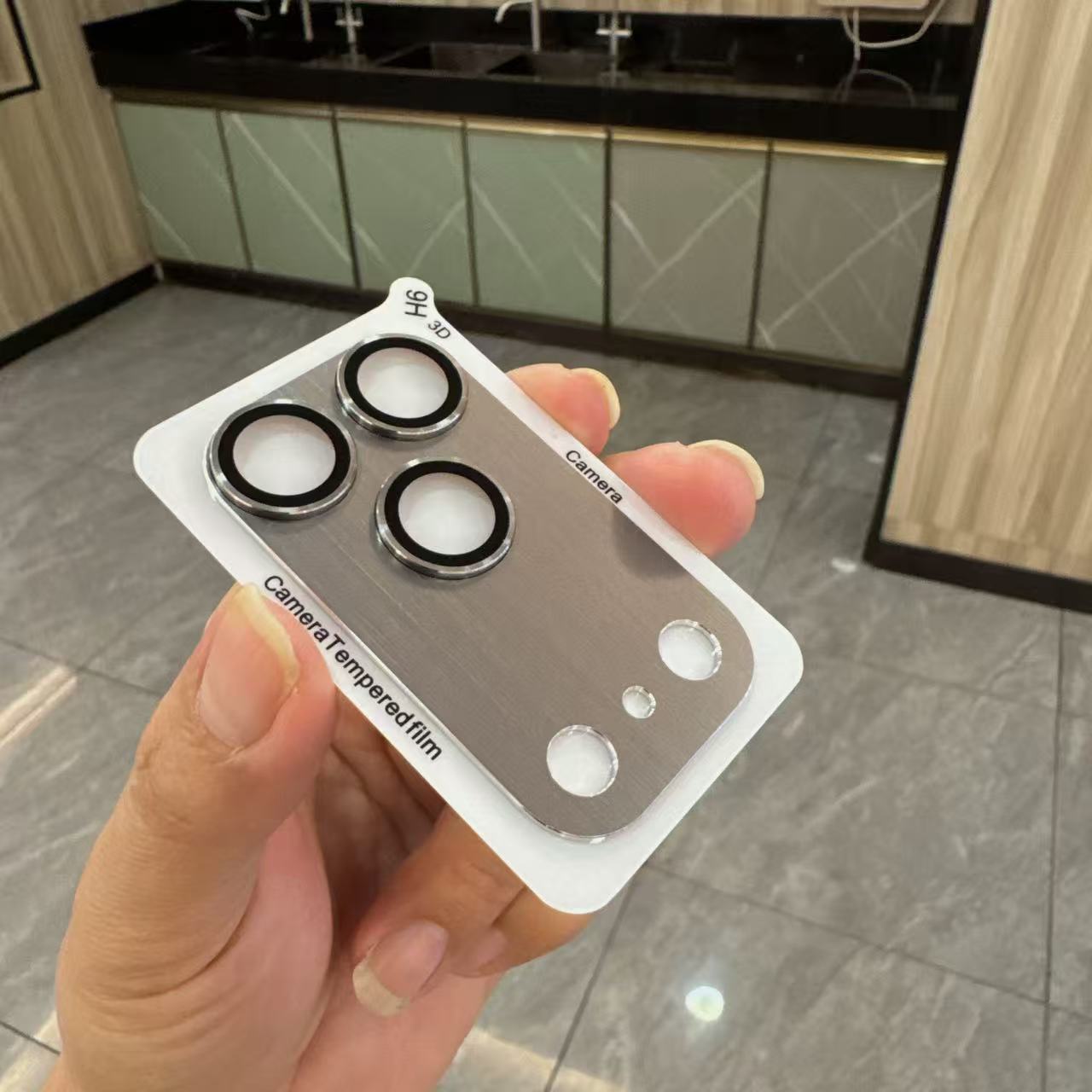 Protector de lente de cámara O - Tempered Glass Screen 9H reseña y precio