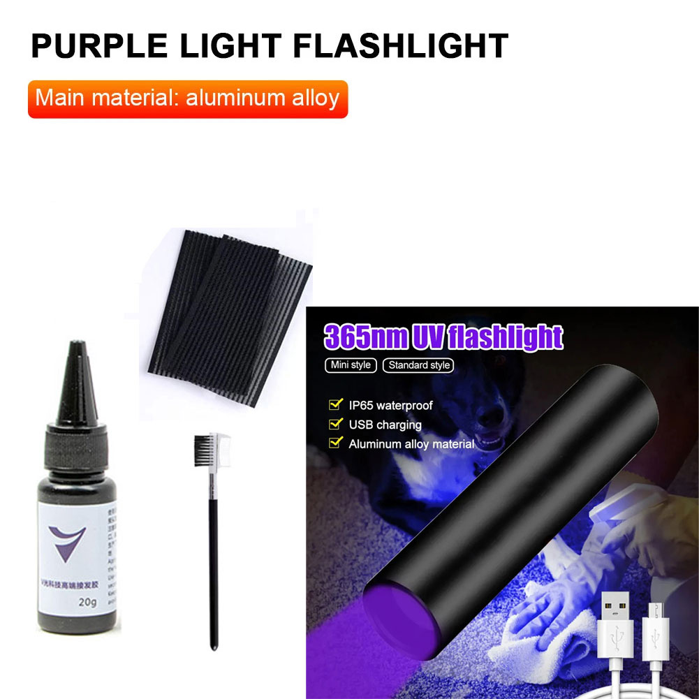 Kit de pegamento para extensio - Liquid Uv Glue Kit reseña y precio
