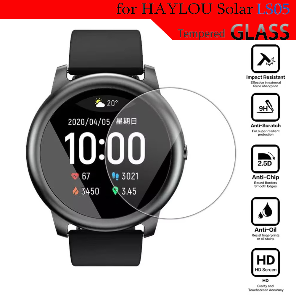 Vidrio templado para HayLou So - Smartwatch Screen Film reseña y precio