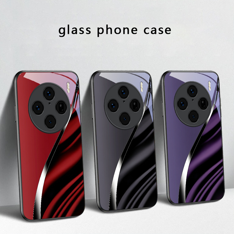 Funda de vidrio negro con efec - Vivo X200 reseña y precio